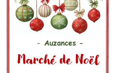 Marché de Noël d’Auzances – 20 décembre